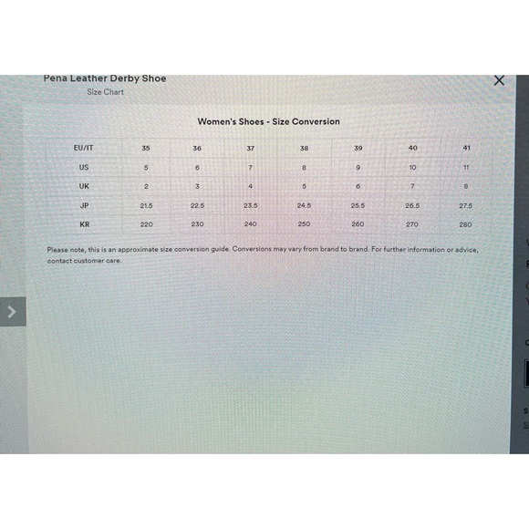 NWT/Women’s, Want les essentiels, Leather lace up, Pena Derby shoe - Picture 16 of 16